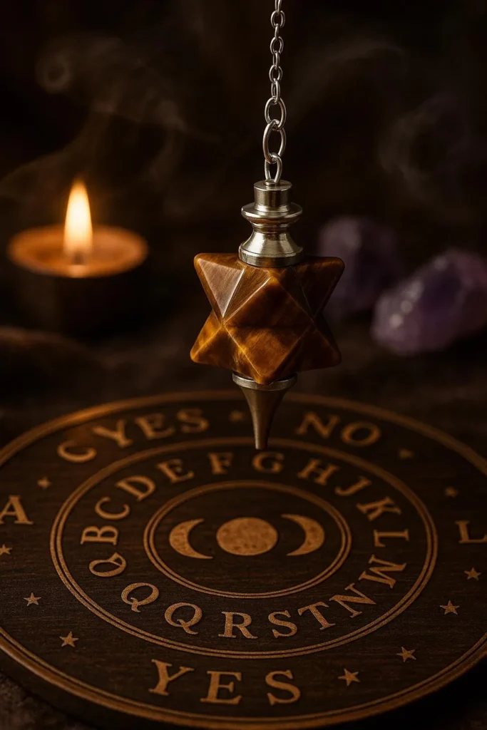 Péndulo de adivinación, radiestesia, preguntas y respuestas